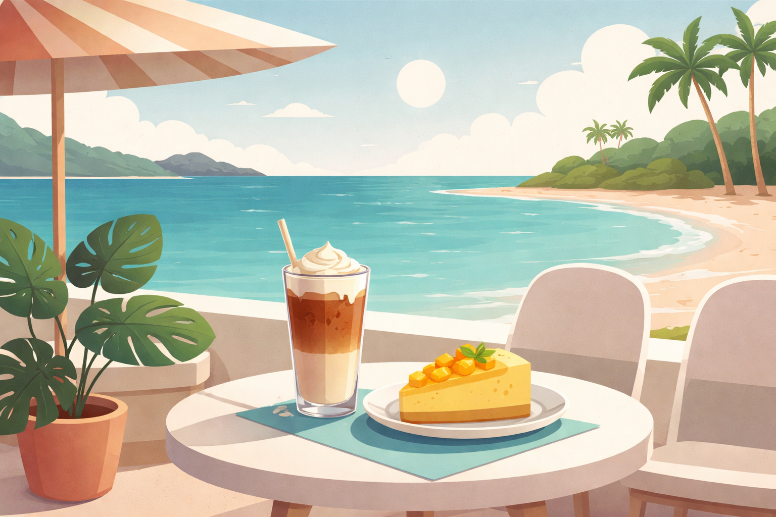 沖縄南部のカフェは「海ビュー×ご当地スイーツ」を選ぶと満足しやすいです