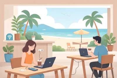 沖縄 カフェ 電源WiFiはどこがいい？