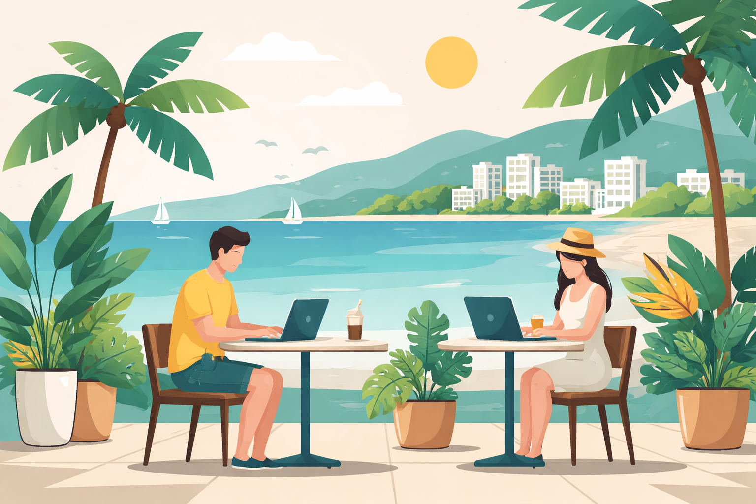 沖縄ノマドカフェは「那覇中心＋周辺にも拡大」が狙い目