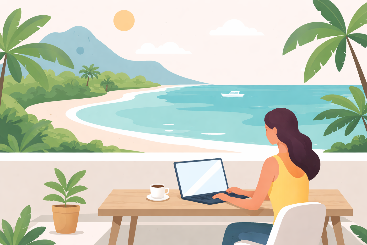 沖縄でも在宅ワークはできます（ただし職種と環境選びが大事）