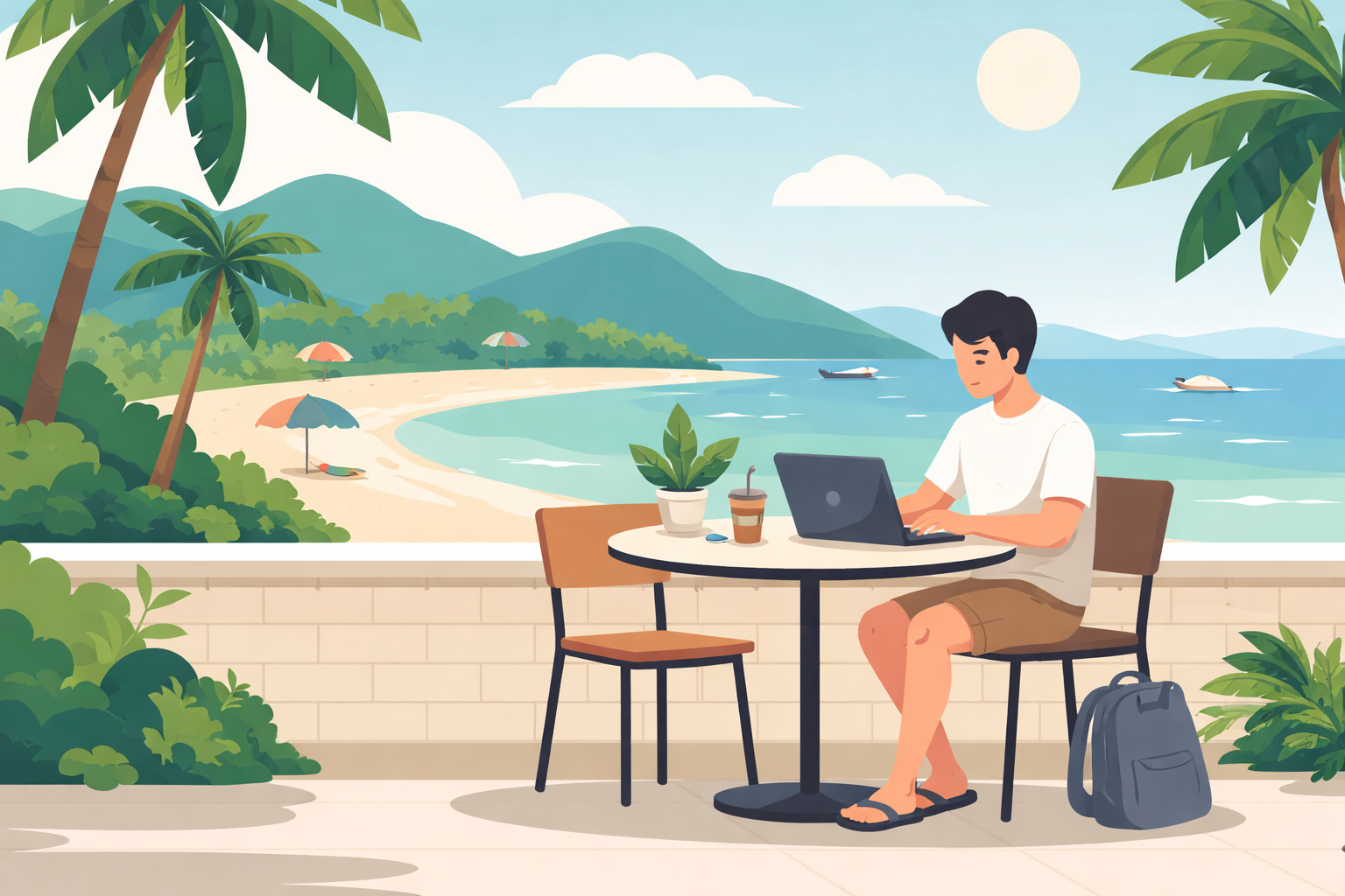 沖縄でのノマドワーク、ワーケーションは最高の選択かもしれませんね